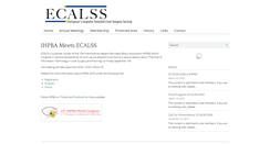 Desktop Screenshot of ecalss.org